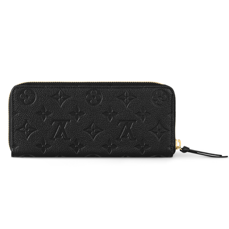 Louis Vuitton Monogram Clémence Wallet - Black