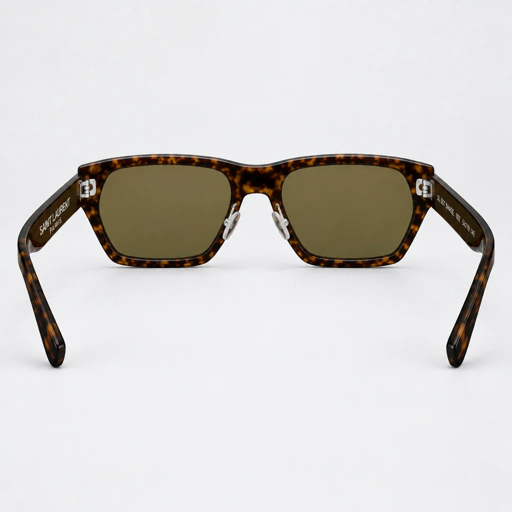 Saint Laurent SL 898 Men Havana Nicotine Sunglasses