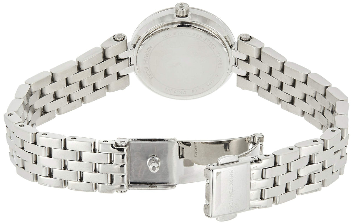 Michael Kors Darci Silver Dial Silver Steel Strap Watch for Women - MK3294
