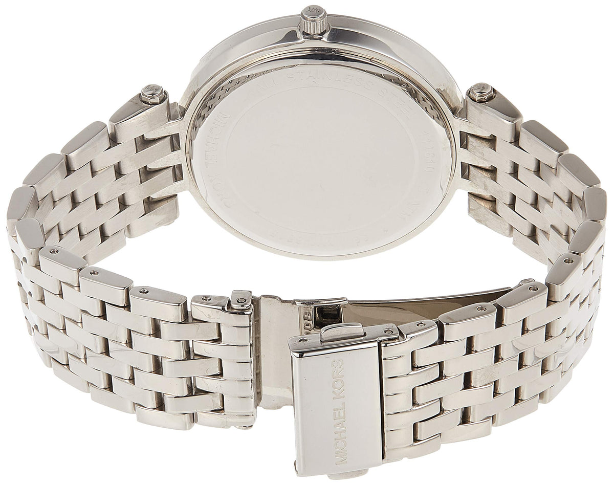 Michael Kors Darci Mother of Pearl Blue  Dial Silver Steel Strap Watch for Women - MK3515