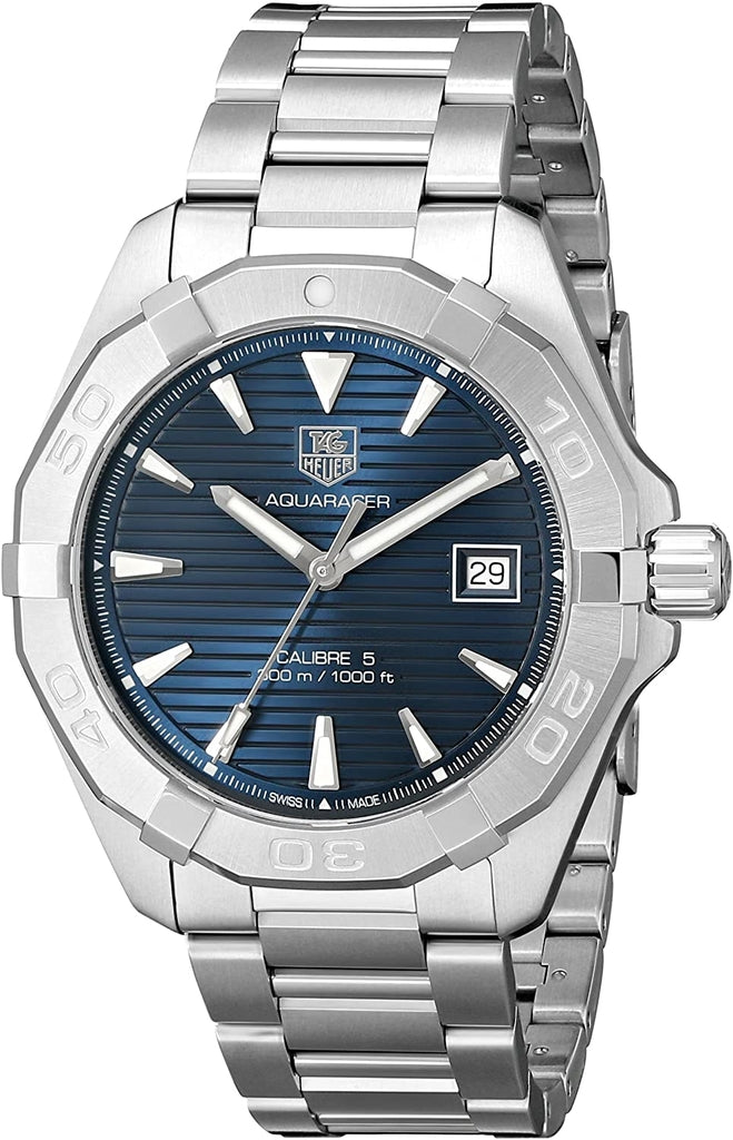 Tag Heuer Aquaracer Blue Dial Watch for Men - WAY2112.BA0928