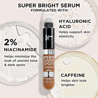 IT Cosmetics Bye Bye Dark Spot Concealer + Serum - Tan Warm 44