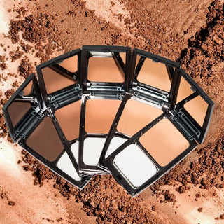 Vasanti Face Base Oil-Free Powder Foundation - V6 Tanned to Medium Deep