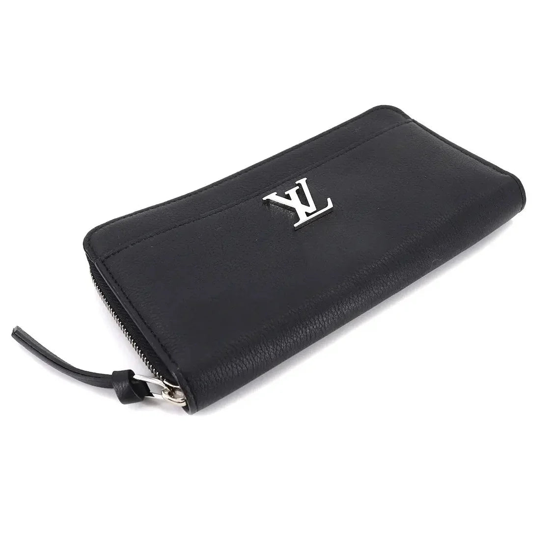 Louis Vuitton Lockme Zippy Wallet - Black