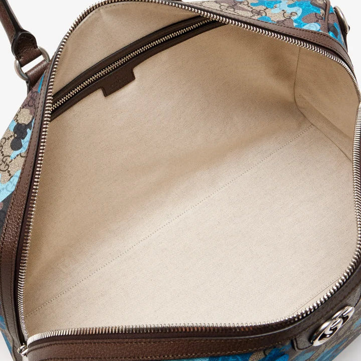 Gucci GG Duffle Bag – Camouflage Blue
