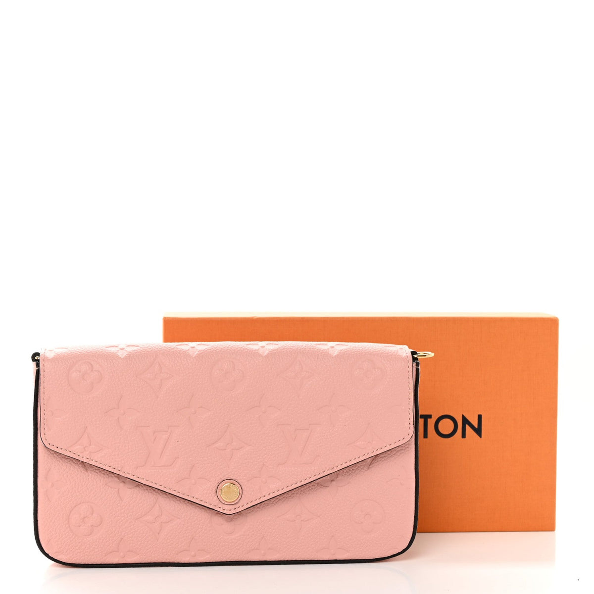 Louis Vuitton Pochette Félicie Chain Wallet - Rose Poudre