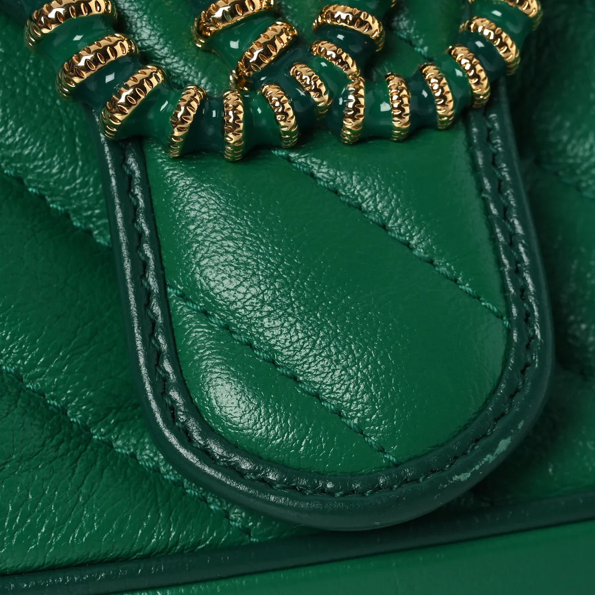 Gucci GG Marmont Medium Shoulder Bag - Green