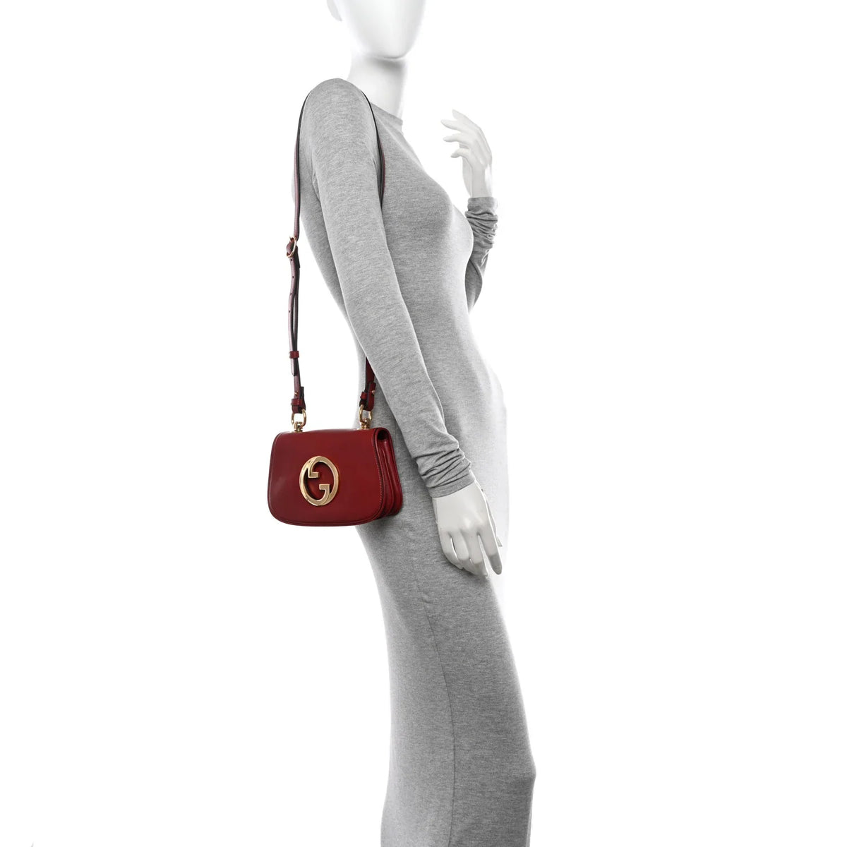 Gucci Blondie Shoulder Bag – Red