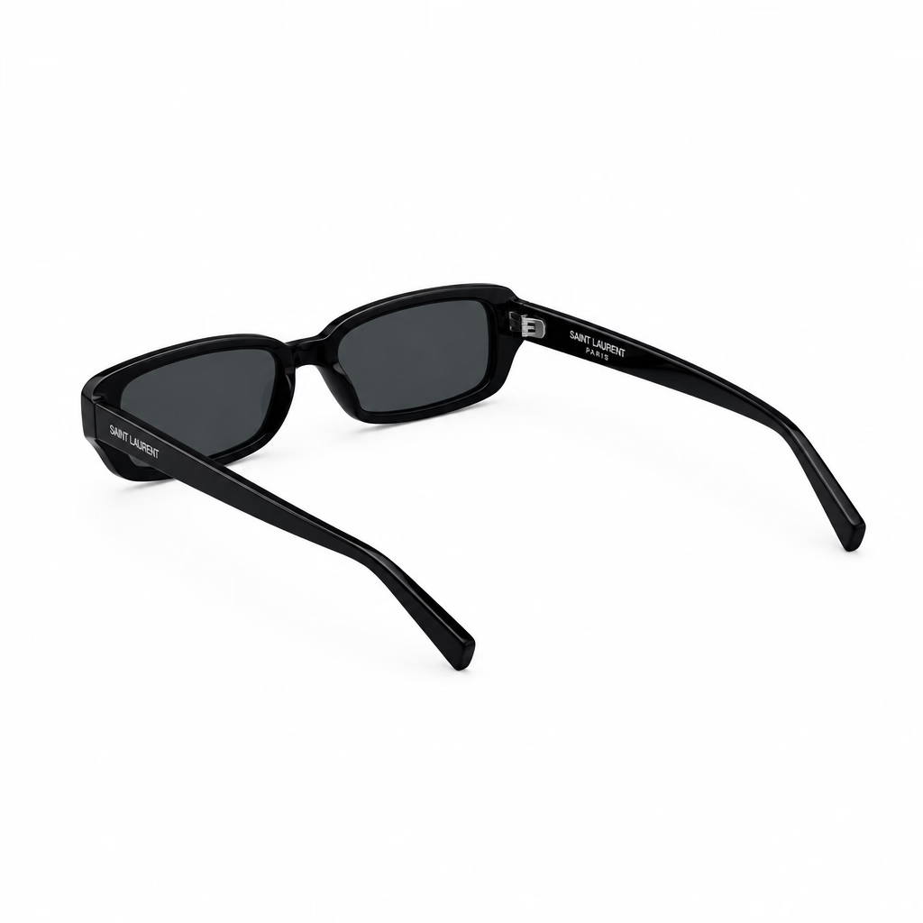 Saint Laurent Women SL 872 Erin Oval-Frame Black Sunglasses