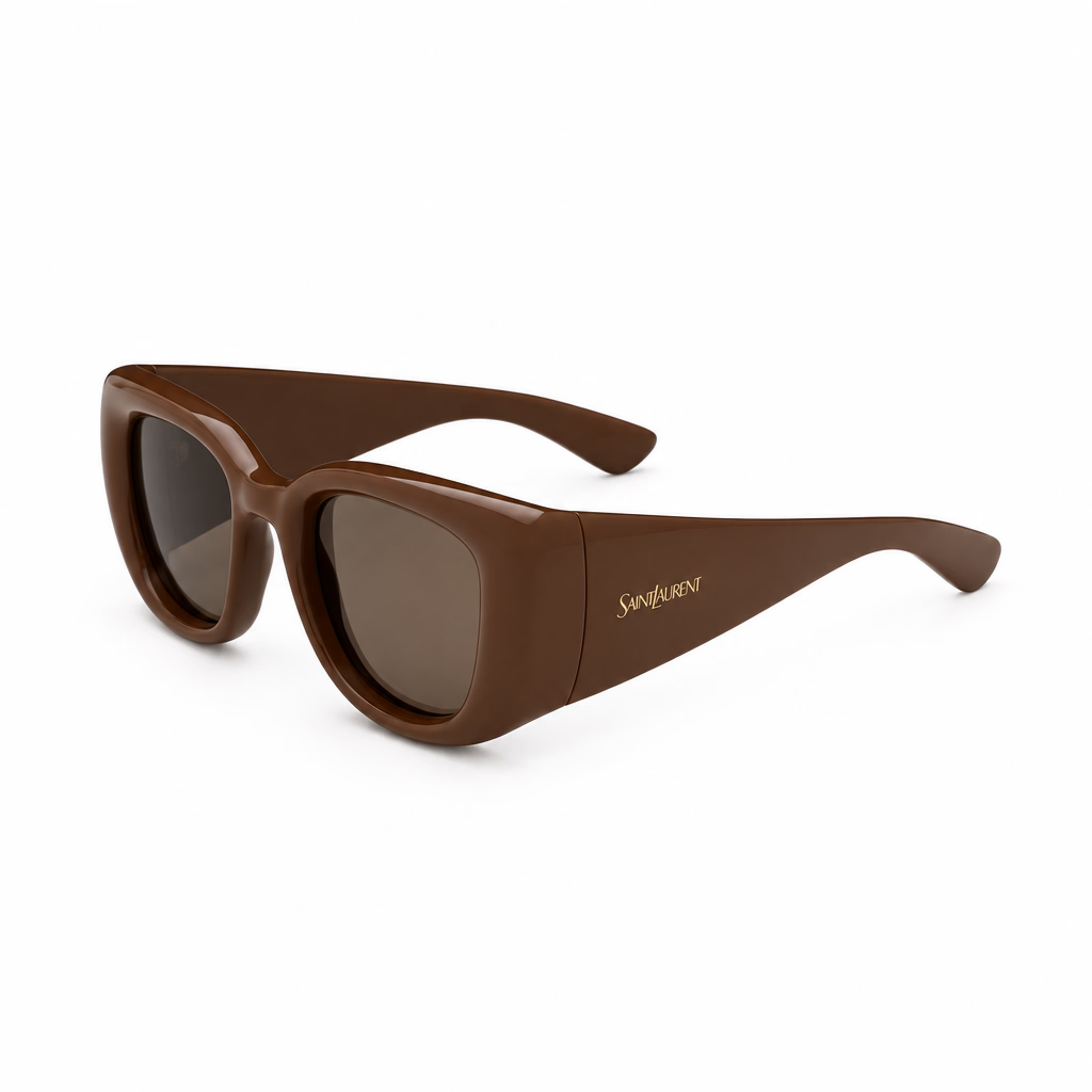 Saint Laurent Women SL 903 Howl Butterfly Brown Sunglasses