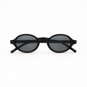 Saint Laurent SL M161 Unisex Black Oval Sunglasses