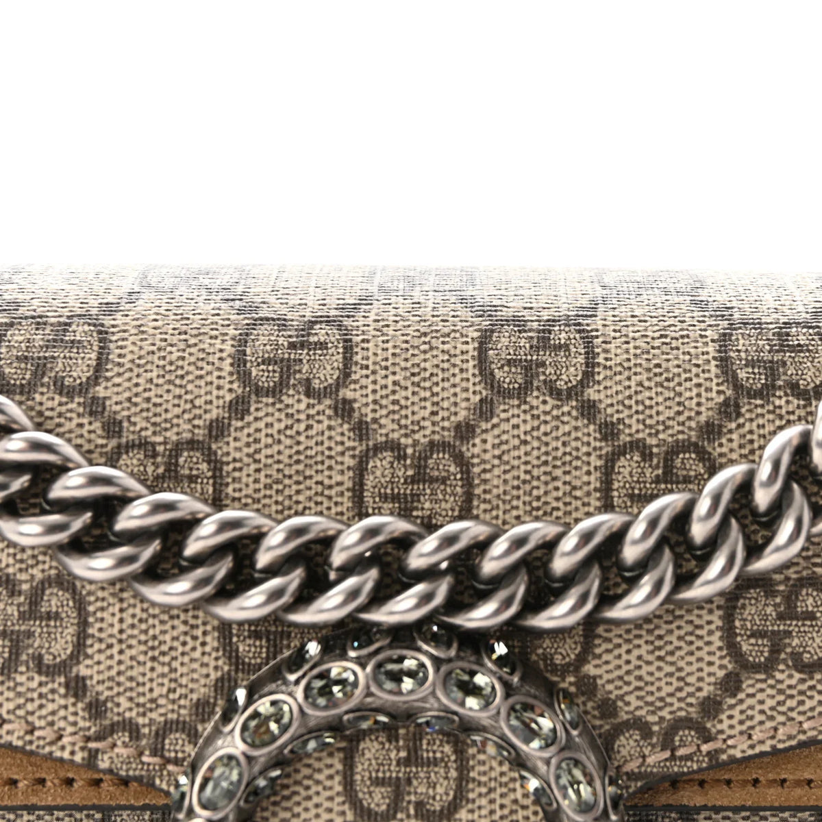 Gucci GG Supreme Dionysus Shoulder Bag – Beige