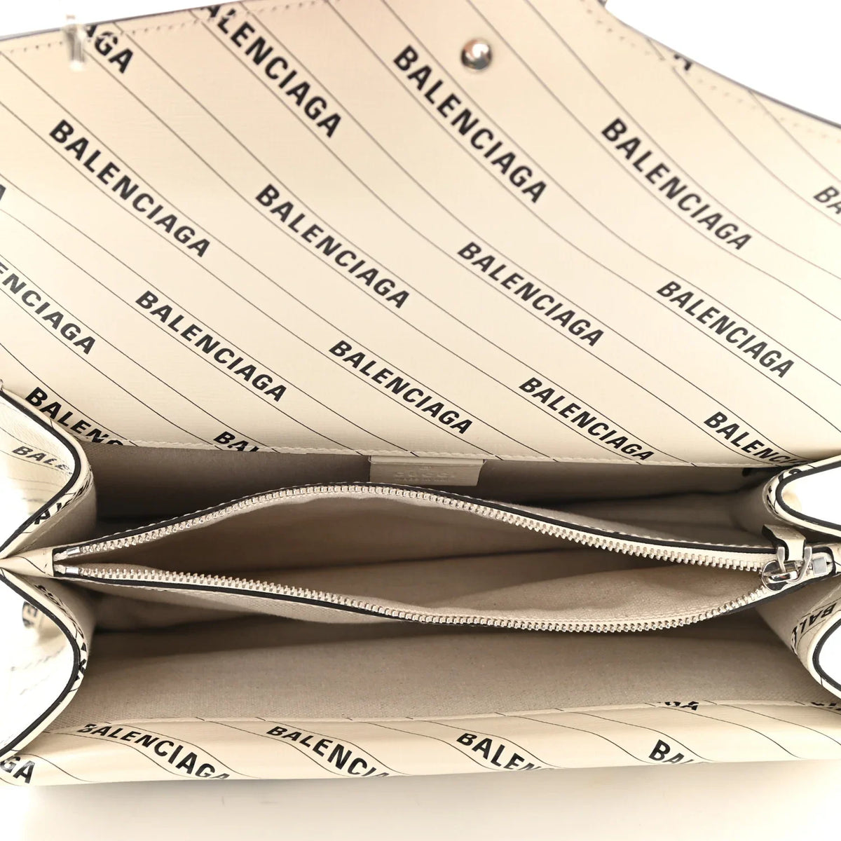 Gucci X Balenciaga Calfskin Small Shoulder Bag – White