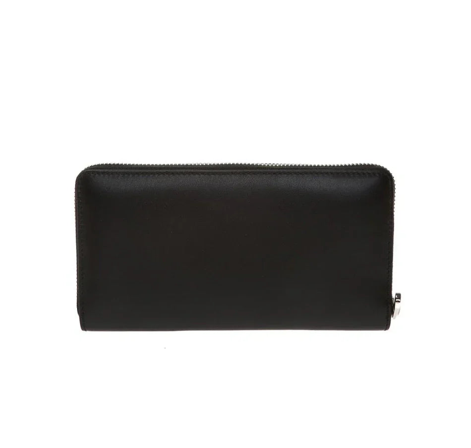 Gucci Long Wallet Embroidery Pouch – Black