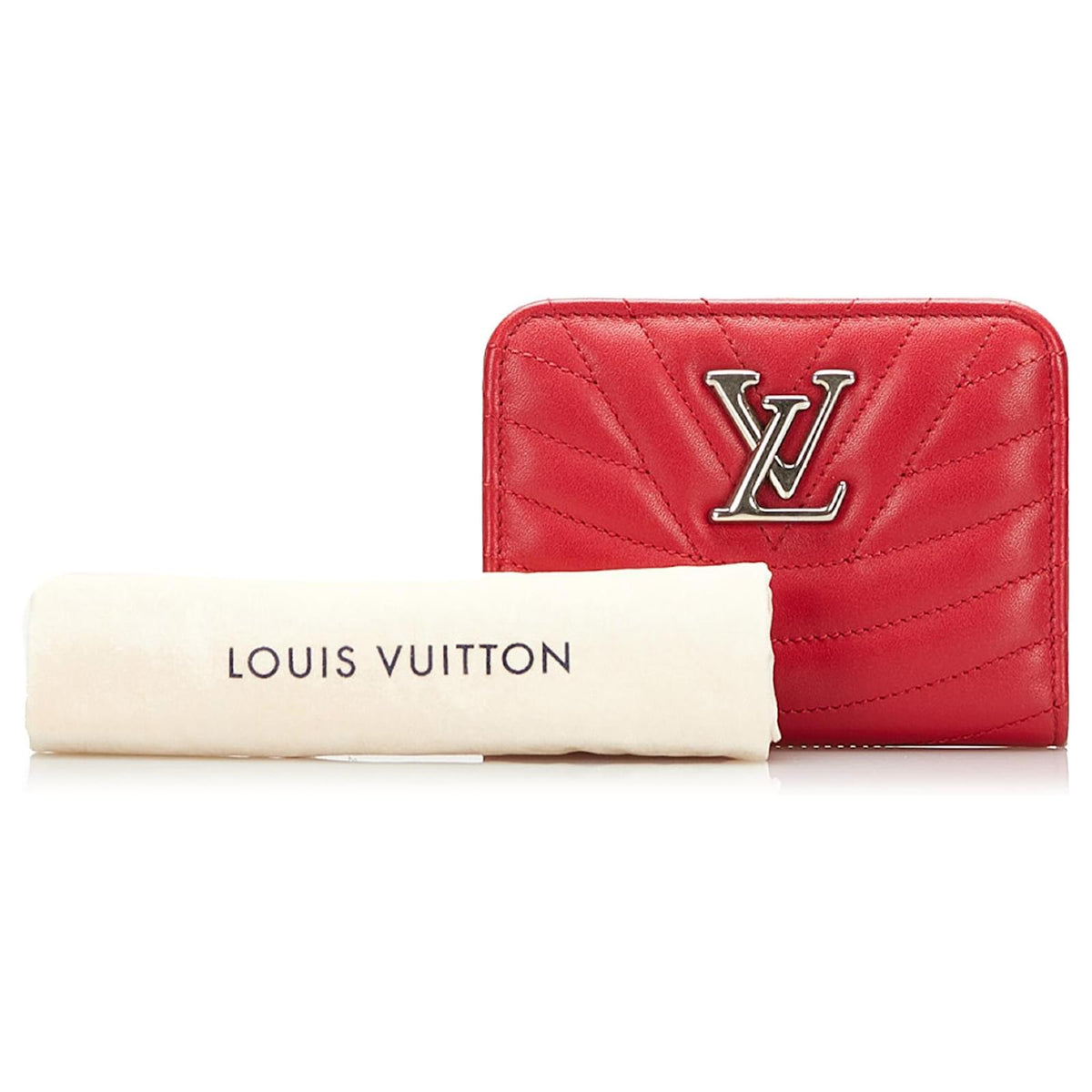 Louis Vuitton New Wave Compact Wallet - Red