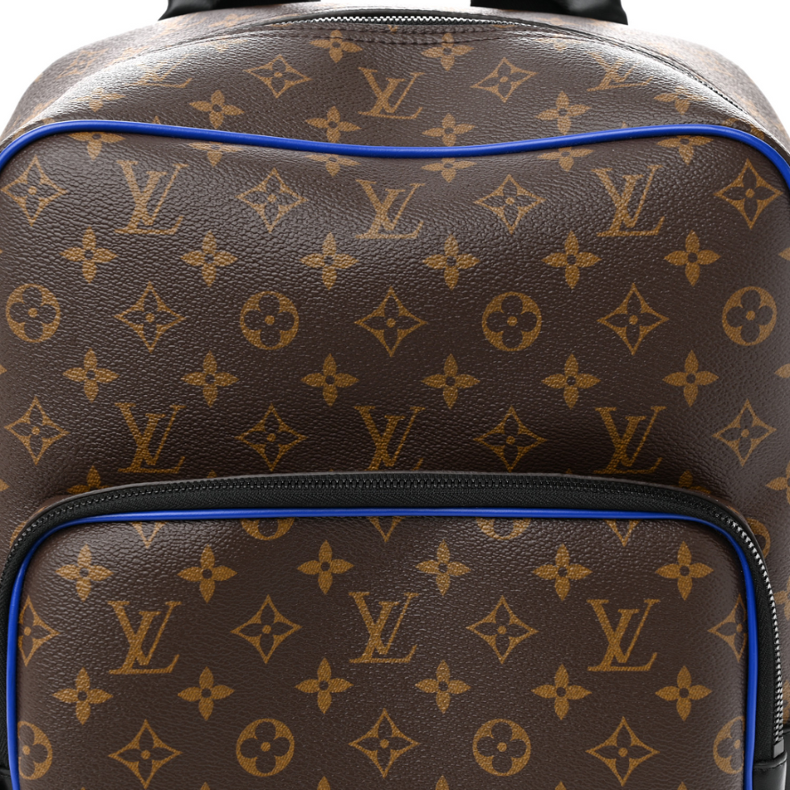 Louis Vuitton Dean Macassar Monogram Backpack - Brown