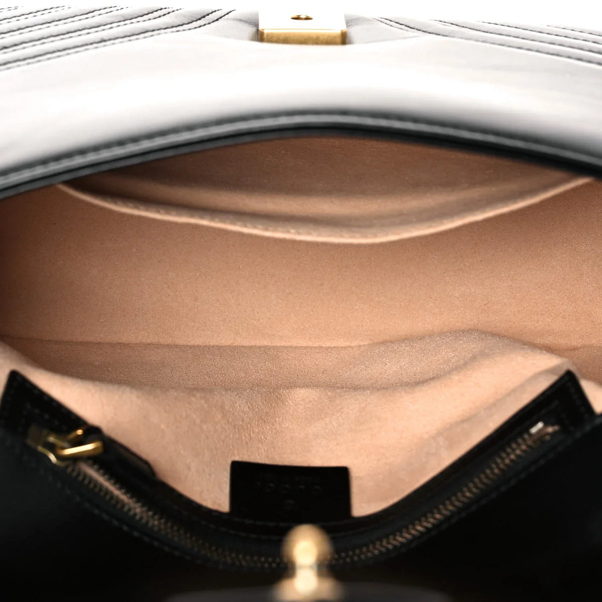 Gucci GG Marmont Medium Top Handle Bag - Black