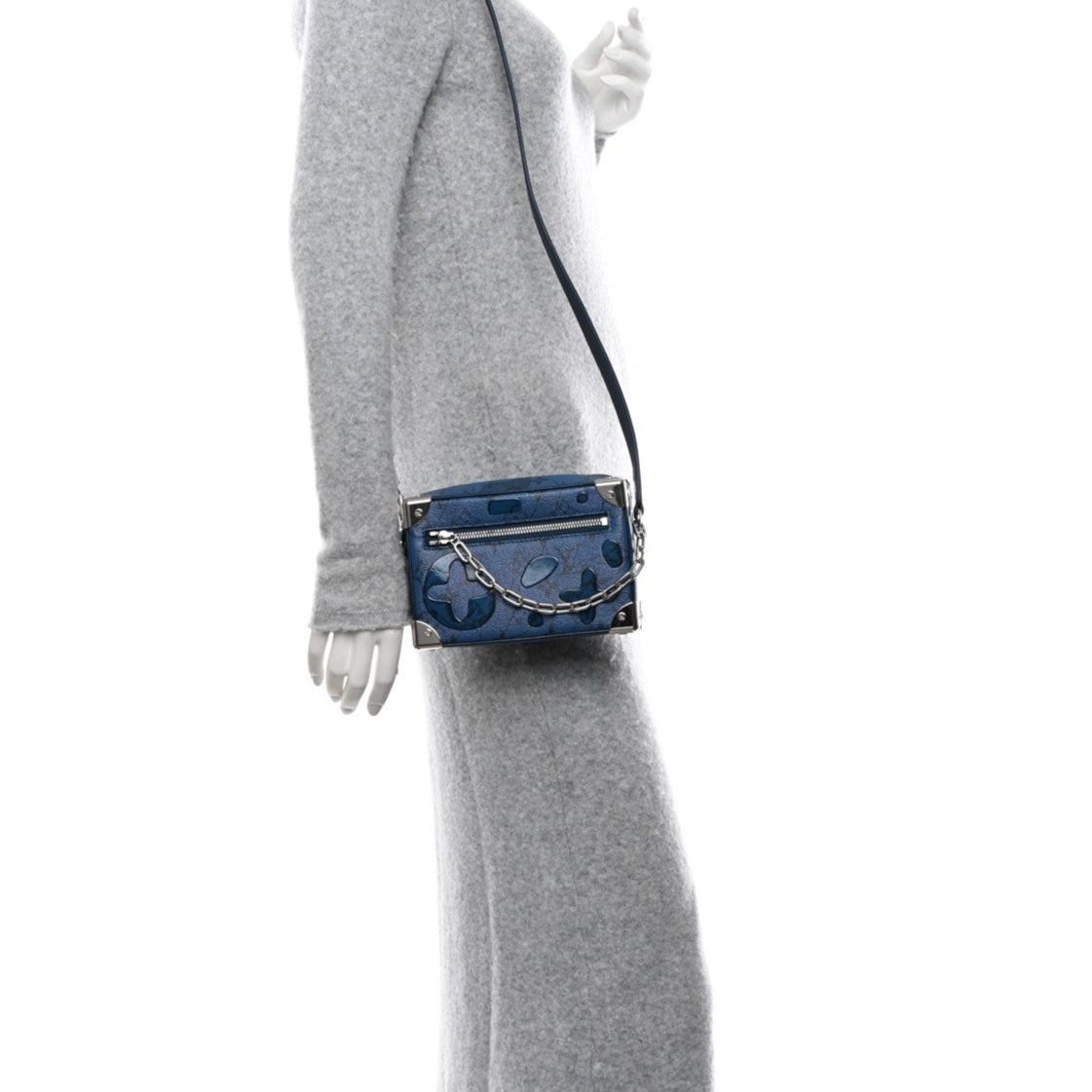 Louis Vuitton Mini Soft Trunk Shoulder Bag - Abyss Blue