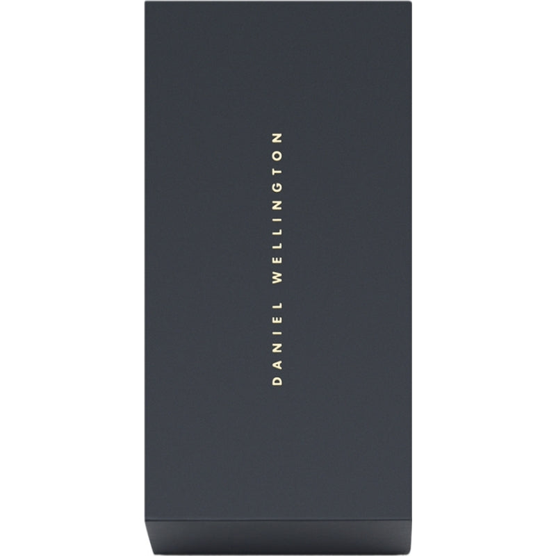 Daniel Wellington Petite Ashfield Black Dial Black Mesh Strap Watch For Women - DW00100308