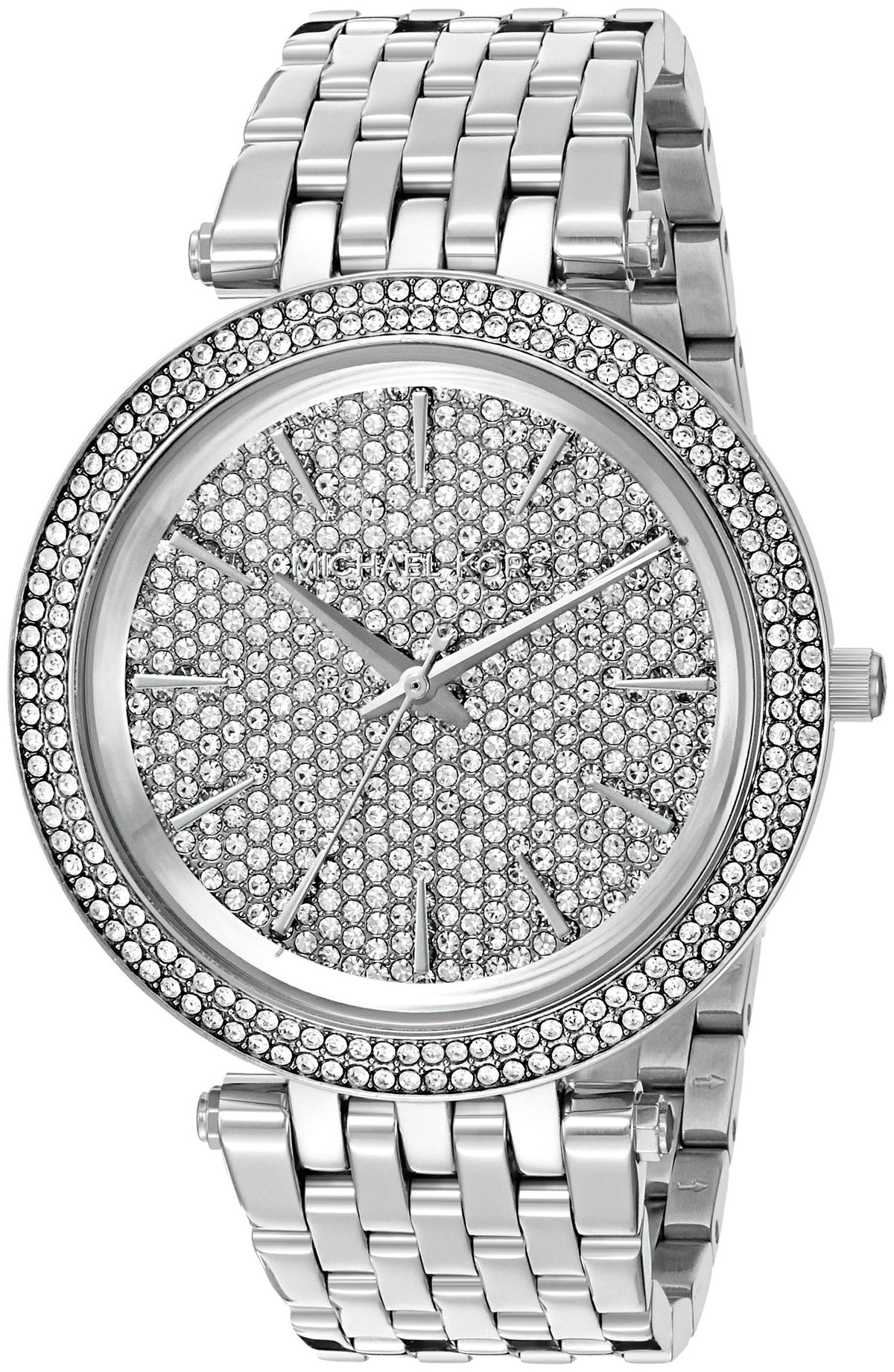 Michael Kors Darci Silver Dial Silver Steel Strap Watch for Women - MK3437