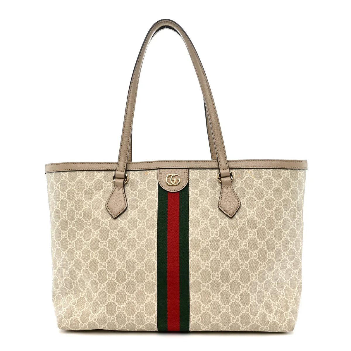 Gucci Ophidia Large Tote Bag – Beige