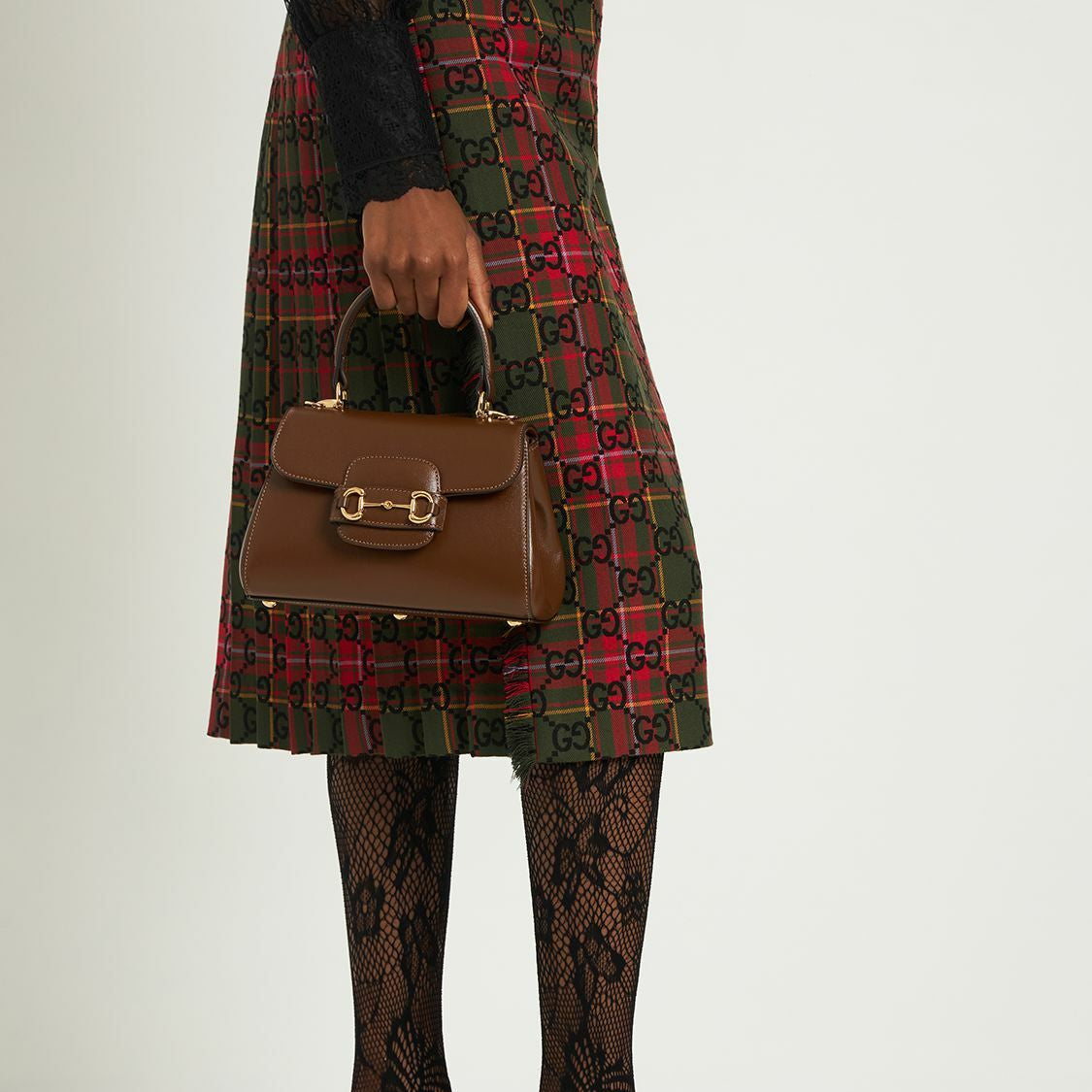 Gucci Horsebit 1955 Top Handle Bag - Brown
