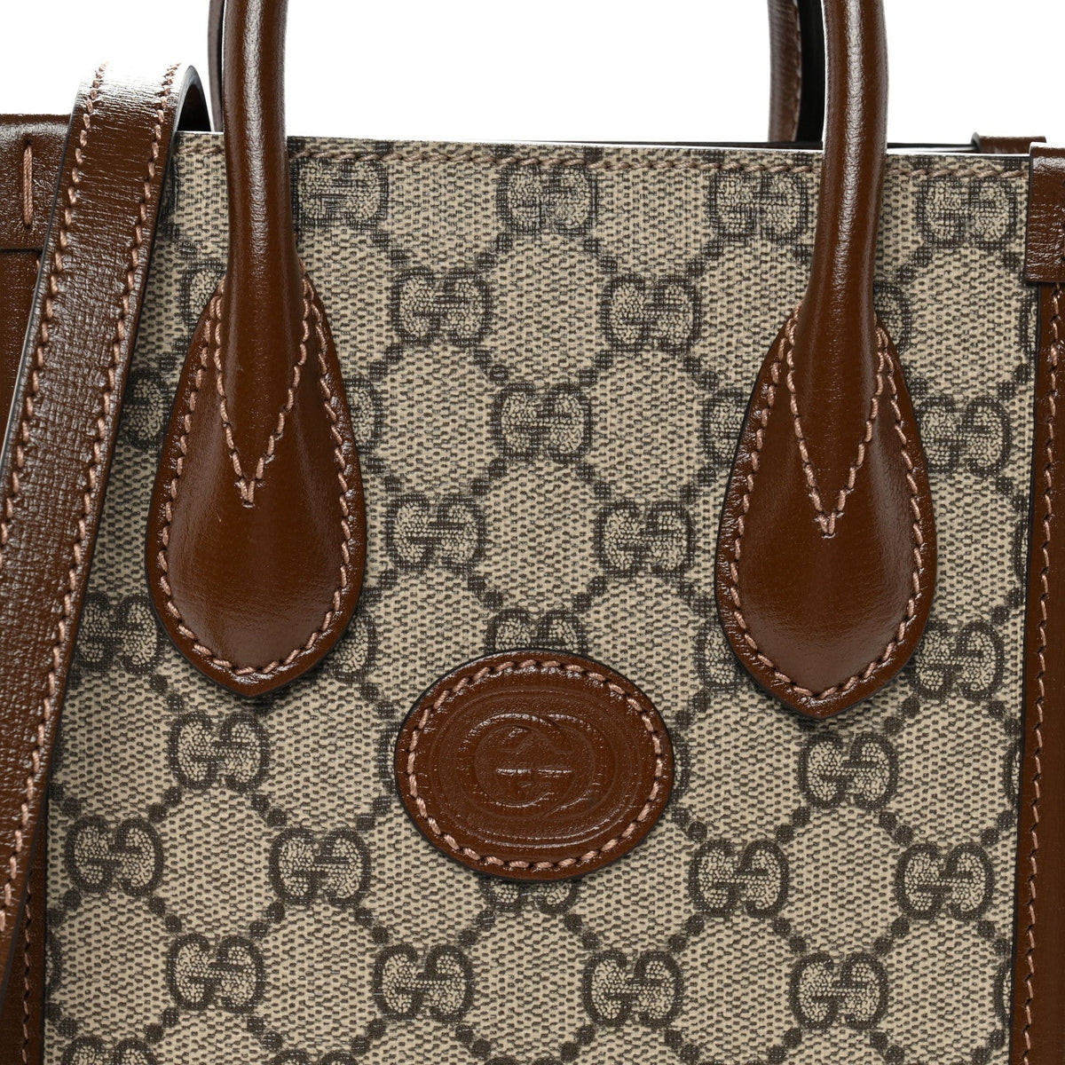 Gucci GG Shopping Bag – Beige