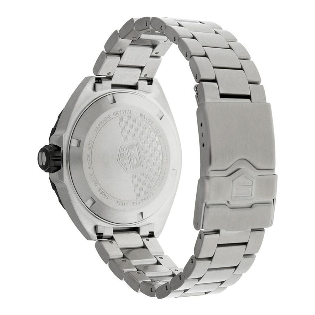 Tag Heuer Formula 1 White Dial Silver Steel Strap Watch for Men - WAZ1111.BA0875