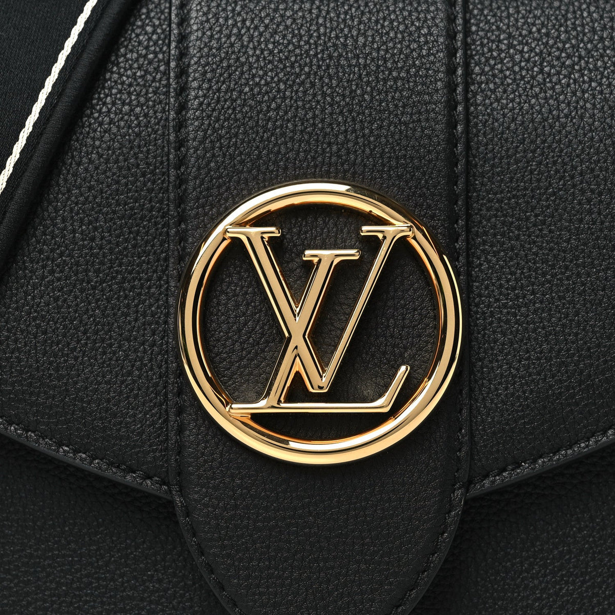 Louis Vuitton LV Pont 9 Soft MM Shoulder Bag - Black
