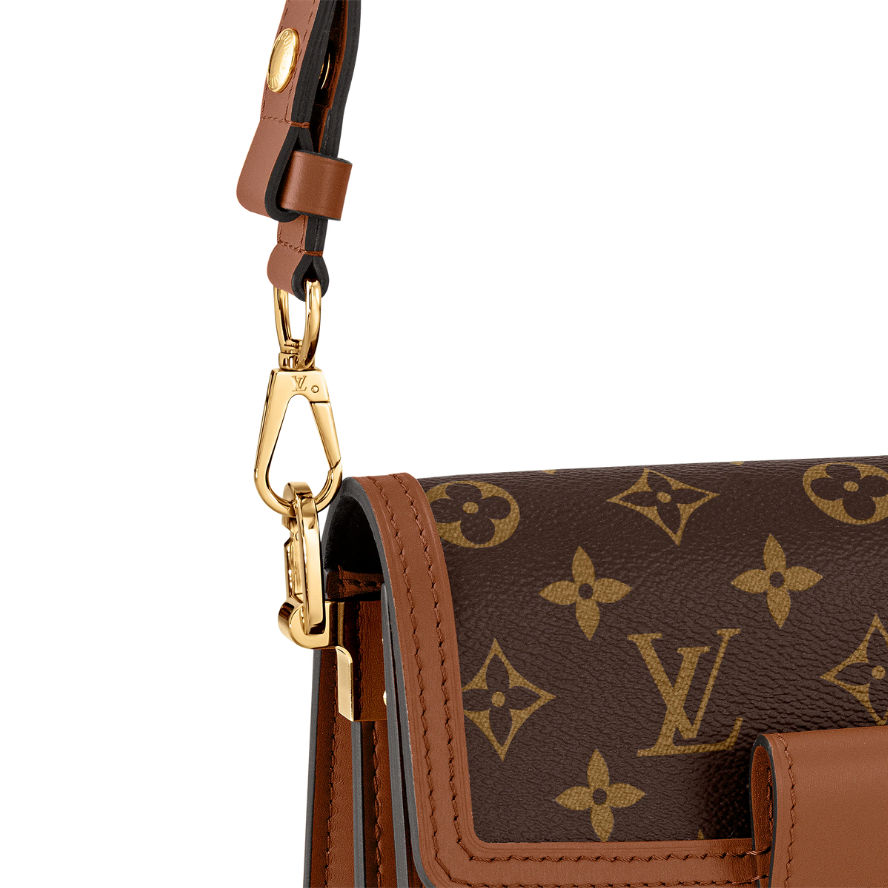 Louis Vuitton Dauphine Mini Shoulder Bag - Brown