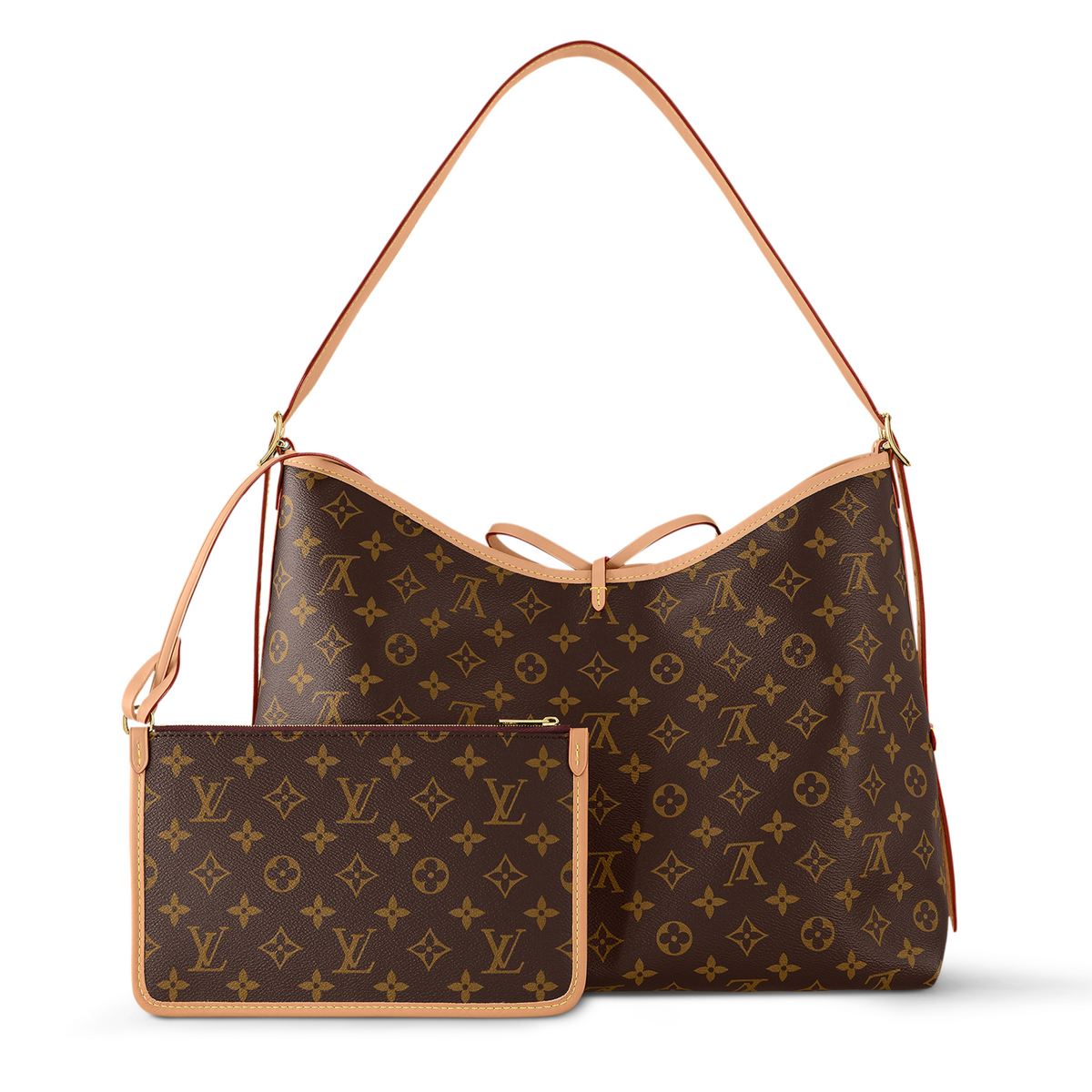 Louis Vuitton CarryAll MM Handbag - Brown