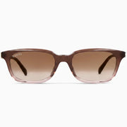 Gucci Women Rectangular Frame Brown Gradient Sunglasses
