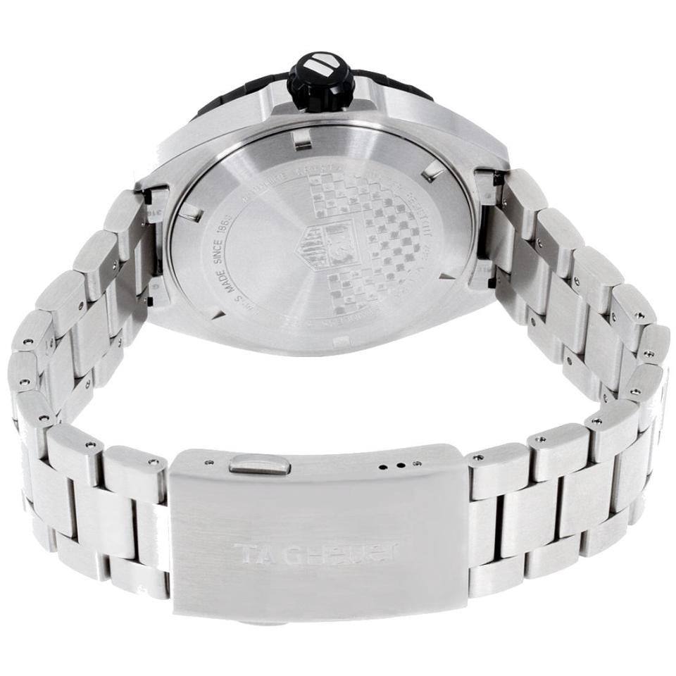 Tag Heuer Formula 1 White Dial Silver Steel Strap Watch for Men - WAZ1111.BA0875