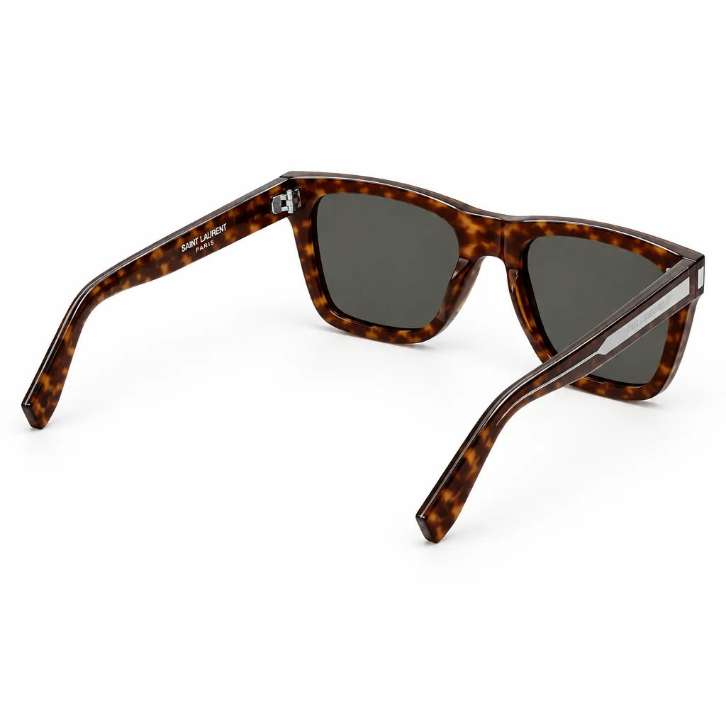 Saint Laurent Men SL 619 002 Dark Havana Sunglasses