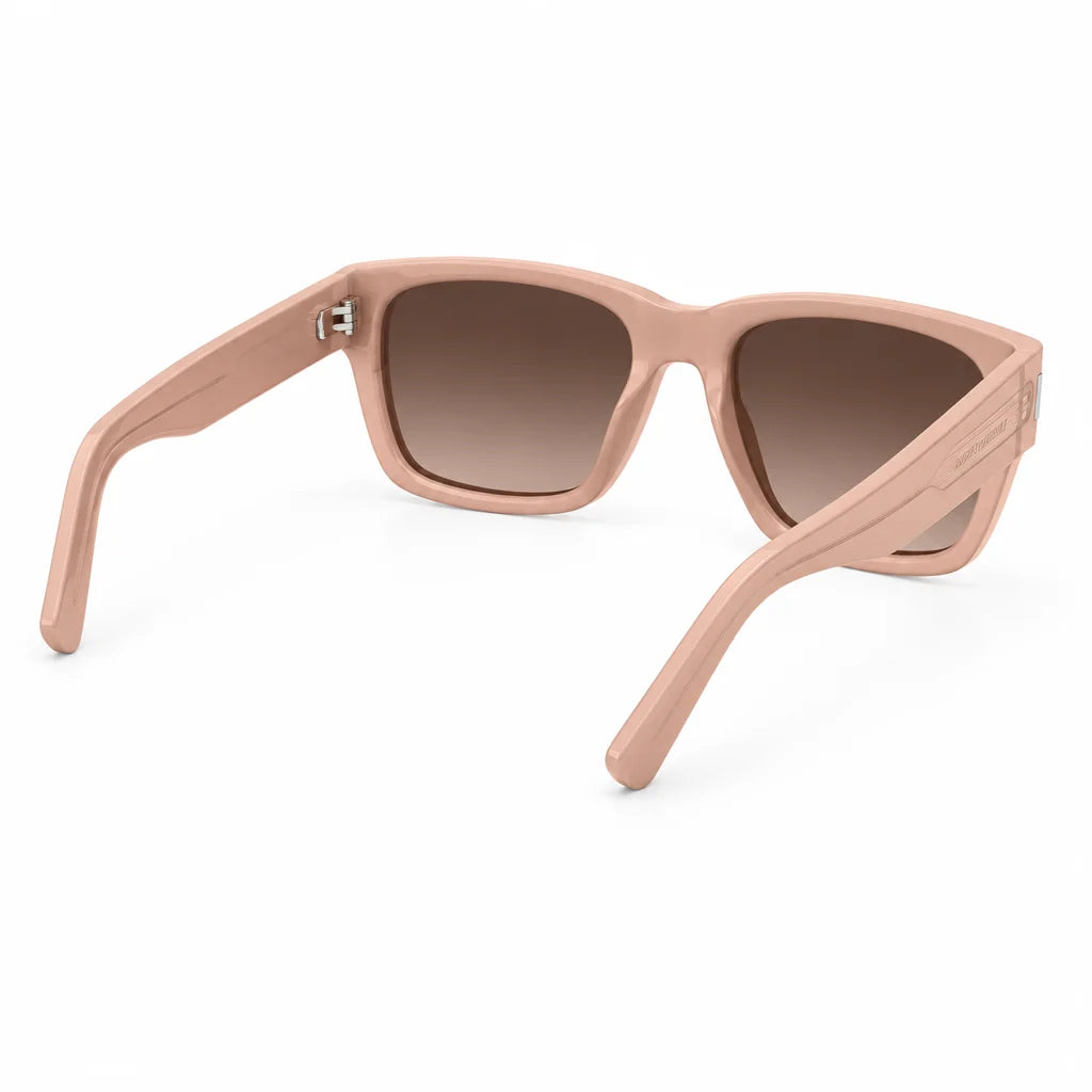 Saint Laurent SL 689 Men Square Orange Sunglasses