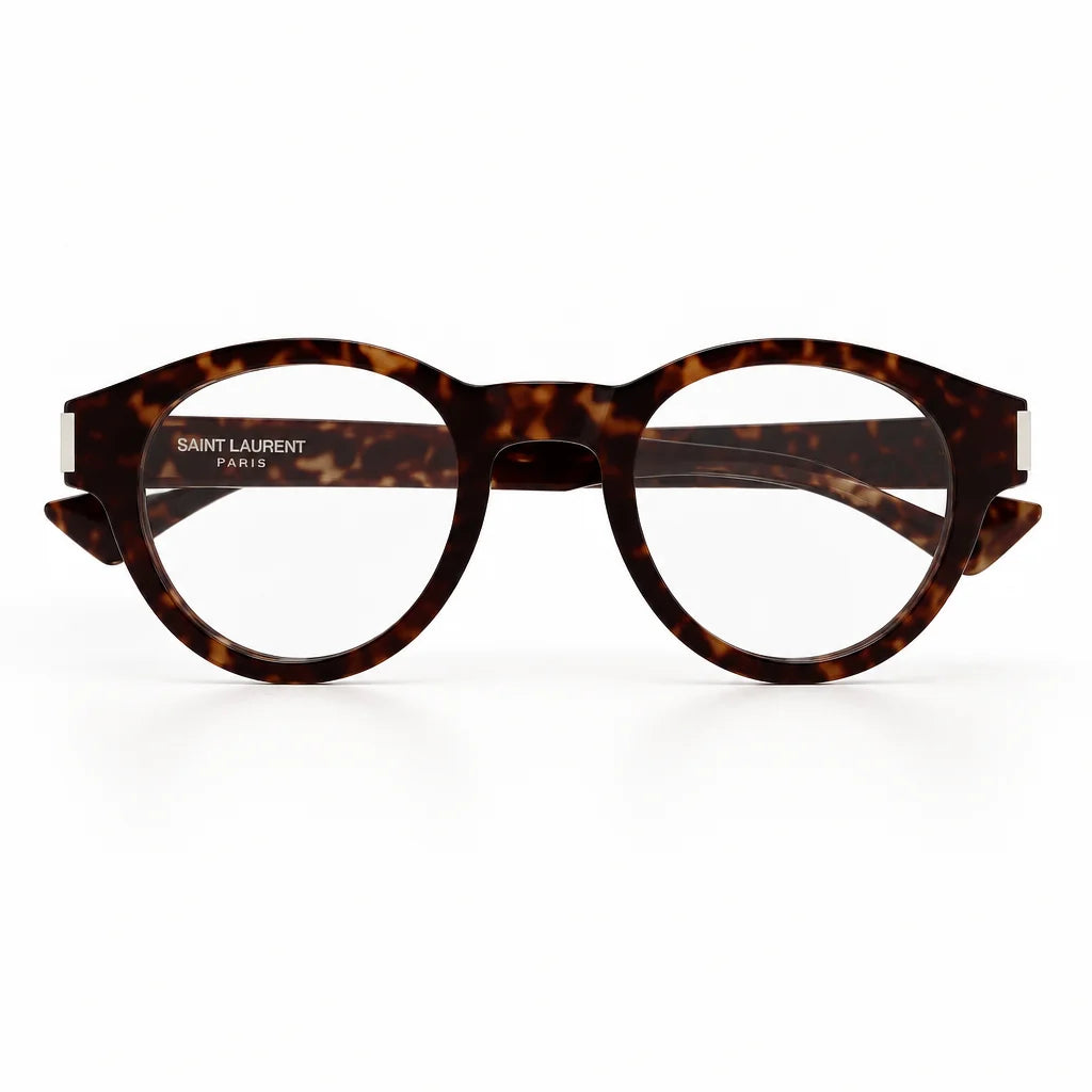 Saint Laurent Unisex SL 792 002 Dark Havana Glasses