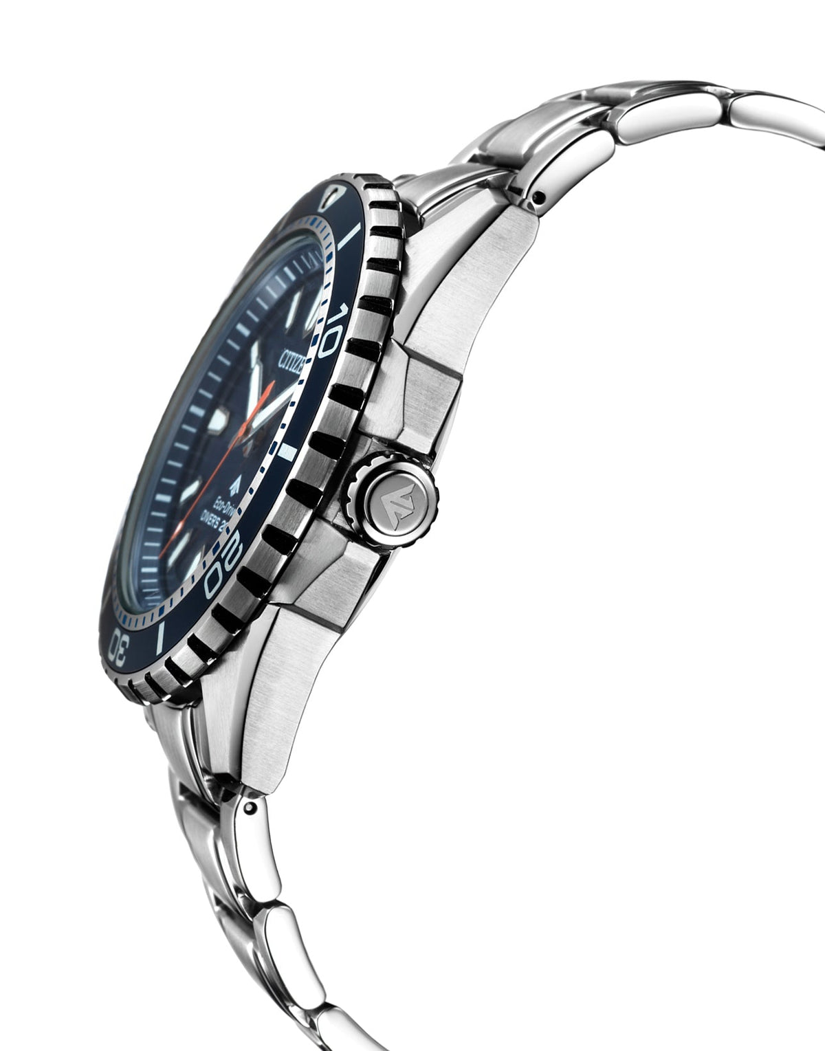 Citizen Promaster Marine Blue Dial Silver Steel Strap Watch For Men - BN0191-80L