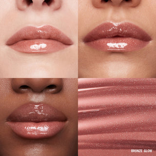 Makeup By Mario MoistureGlow Plumping Lip Serum - Bronze Glow (Warm Bronzed Rose)