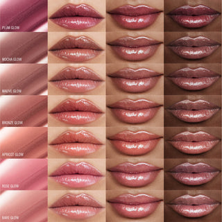 Makeup By Mario MoistureGlow Plumping Lip Serum - Bronze Glow (Warm Bronzed Rose)
