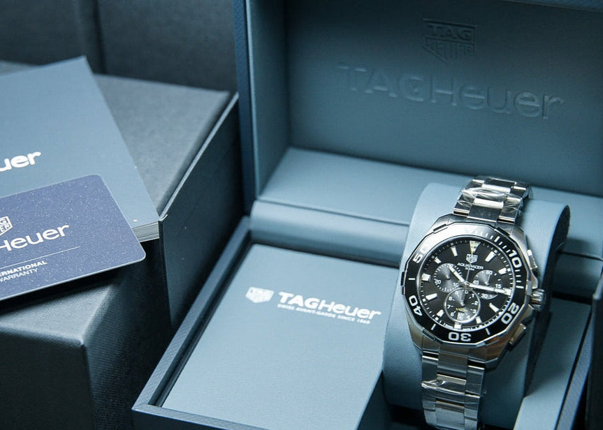 Tag Heuer Aquaracer Black Dial Watch for Men - CAY111A.BA0927