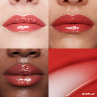 Makeup By Mario MoistureGlow Plumping Lip Serum - Cherry Glow (Sheer Poppy Red)