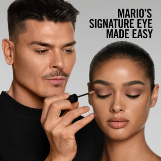 Makeup By Mario Master Mattes Long-Wear Cream Eyeshadow - Black (Super Black)