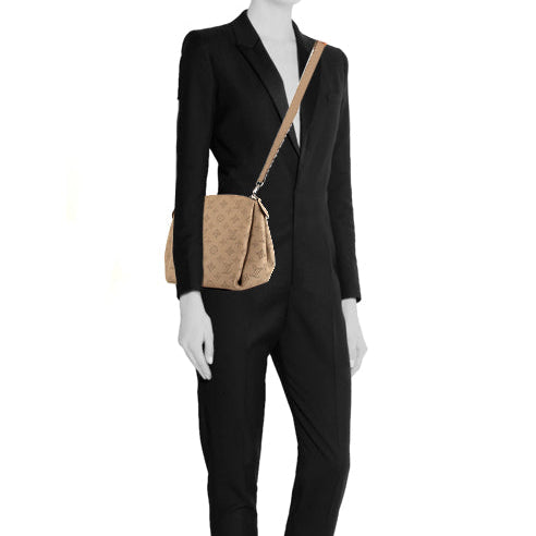 Louis Vuitton Mahina Babylone Chain BB Tote Bag - Galet