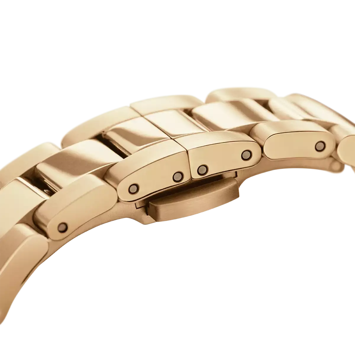Daniel Wellington Iconic Link Unitone Gold Dial Gold Steel Strap Watch For Women - DW00100403