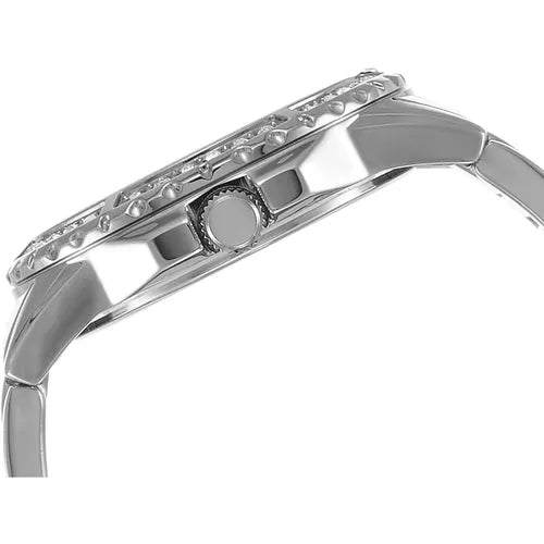 Guess Sassy Multifunction Quartz Silver Dial Silver Steel Strap Watch For Women - W0705L1