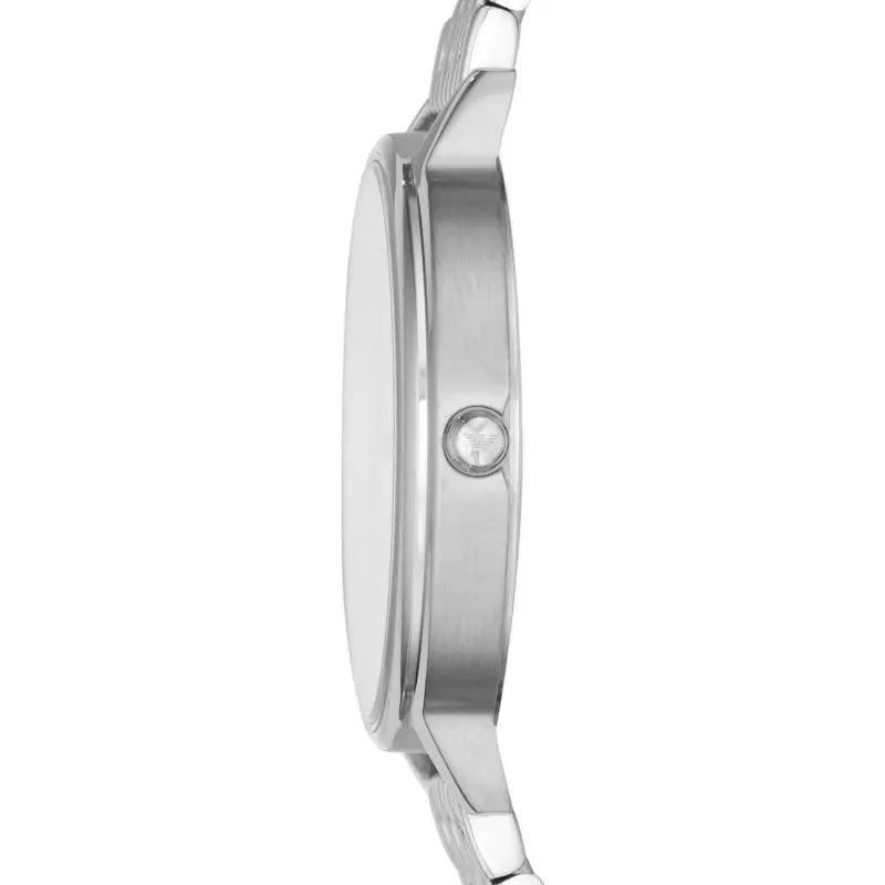 Emporio Armani Mother of Pearl Dial Silver Steel Strap Watch For Women - AR11112
