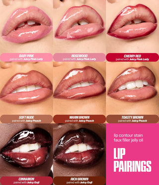 Huda Beauty Faux Filler Extra Shine Lip Gloss - Pink Lady