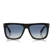 Tom Ford Men Square Frame Phantom Black Sunglasses