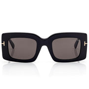 Tom Ford Women Square Frame Storm Black Sunglasses