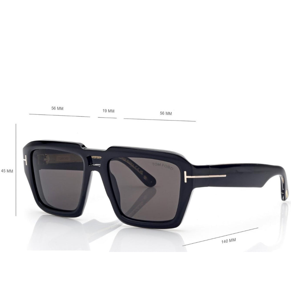 Tom Ford Women Seductive Frame Black Sunglasses